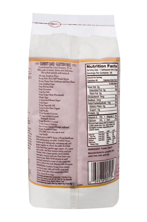 22 Bob's Red Mill, Potato Starch, Ounce