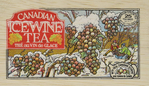 Metropolitan Canadian Ice Wine Tea in Decorative Wooden Box, 25ct