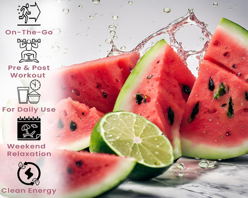 Packets (15ct) Bobelo Self-Carbonating Hydration - Watermelon Citrus Flavor | Low Calorie Electrolyte Drink Mix | Keto