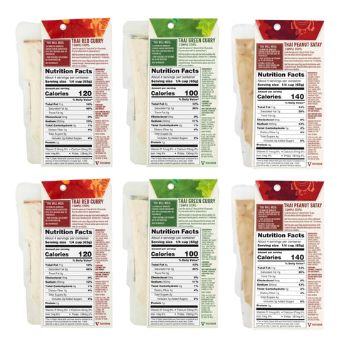3 10 (6 Pack, Spice Tailor Simple Steps Restaurant Quality Meals in Minutes Kits Ready in Minutes Thai Curry Variety)
