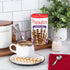 14oz 6Pk Pirouline Rolled Wafers Dark Chocolate Rolled Wafer Sticks Bundled with Serving Tongs, Crme Filled Wafers