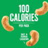 100 Packs, 7 Count, 4.34 Oz Emerald Nuts, Calorie Salt & Pepper Cashews
