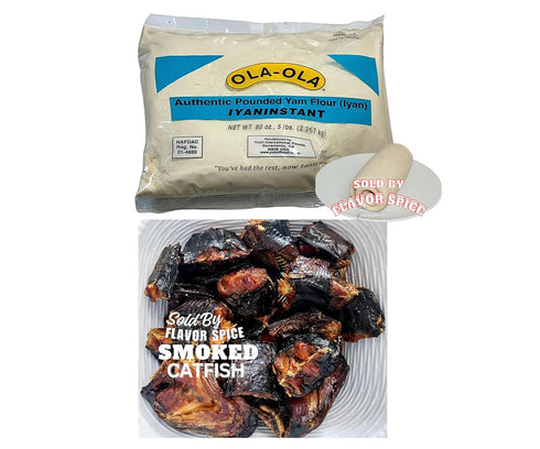 Generic Smoked Dry Catfish 1.09LB | 10 Pieces | With No Heads WITH