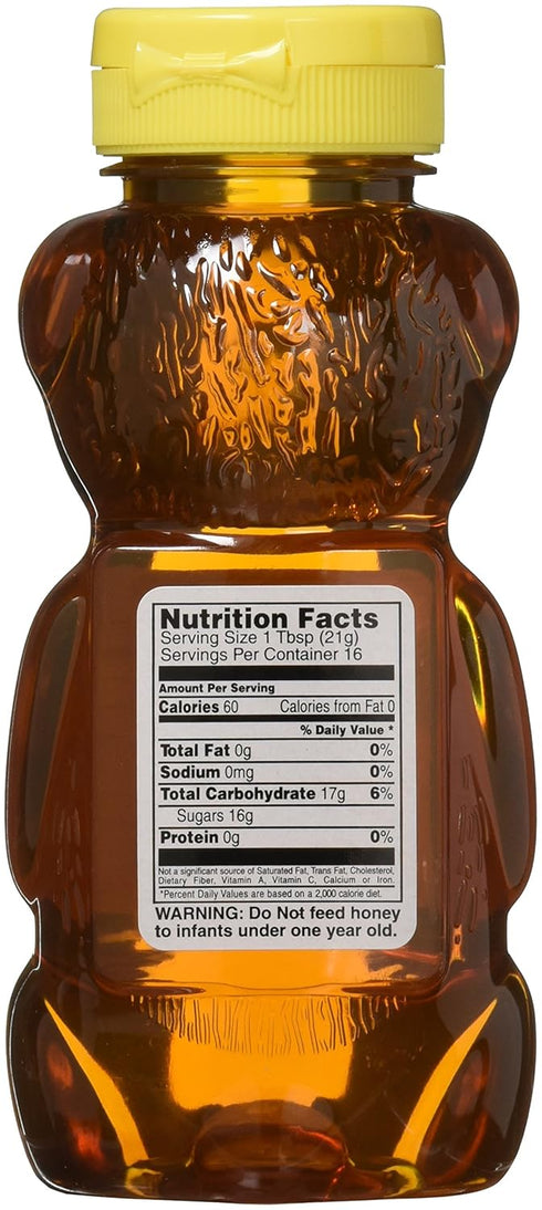 Gunter's Honey 12 Oz (Pack 4) Gunter's Pure Clover Honey Bears