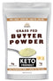 Organic Grassfed Real Butter Powder, Keto NON GMO, rBST Hormone Free, 8oz, Great in Keto Coffee, Unsalted