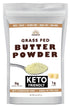 Organic Grassfed Real Butter Powder, Keto NON GMO, rBST Hormone Free, 8oz, Great in Keto Coffee, Unsalted