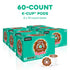 60 Count, (6 Packs 10) The Original Donut Shop Regular, Keurig Single Serve K-Cup Pods, Medium Roast Coffee