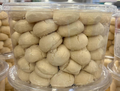 Carla's Sweets 50 Mantecaditos, Traditional Puerto Rican Shortbread Cookies, Pieces