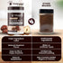 10:1 30 Mushroom Hazelnut Powder with Reishi Extract, Hot Cocoa Powder Caffeine-Free Mushroom Coffee Alternative
