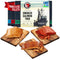 SeaBear Smoked Salmon Trio 18oz (3 x 6oz) Fillets Gift Box Wild