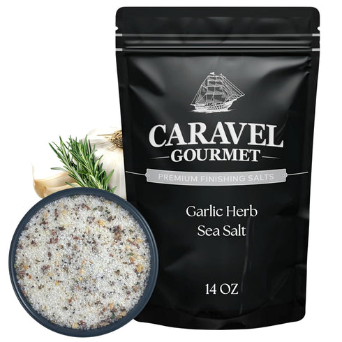 Garlic Medley Salt Seasoning for Cooking and Finishing Savory Garlic Salt Seasoning