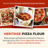 (80 (Pack 2)) Sunrise Flour Mill Heritage Organic Pizza Flour & Pastry Flour Ounce of - Non-GMO, Kosher, Grown Without