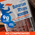 3 (Pack 6) Bavarian Meats Lil' Landjaeger Meat Sticks, Smoked Sausage Protein Snacks, Zero Sugar, Great Source