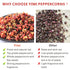 Yimi Sichuan Szechuan Peppercorns, Grade AAA Whole Red Peppercorn, Strong Flavor for Mapo Tofu, 2.1 oz