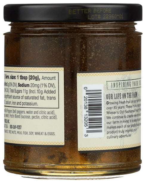 10.9 (Pack 6) Fischer & Wieser Mild Green Jalapeo Jelly, Ounces