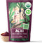 NaturaleBio Organic Acai Powder - 8oz Freeze Dried Acai Berry Powder (Freeze