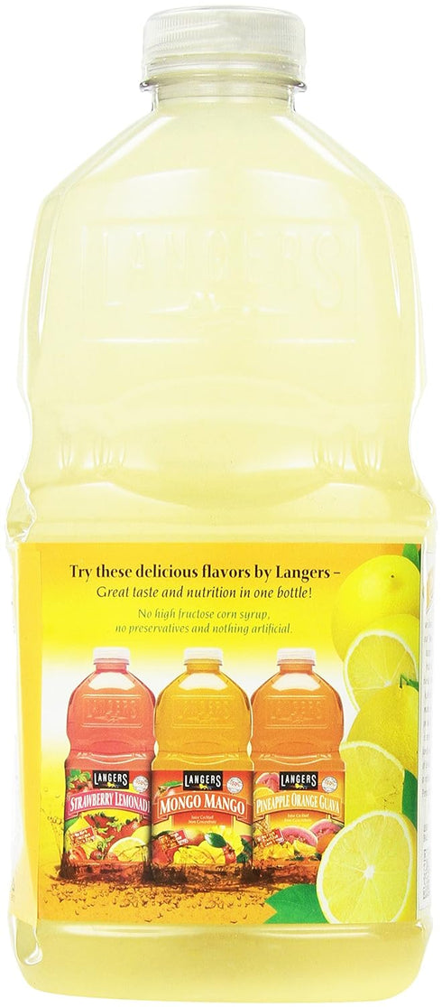 64 Oz (Pack 8) Langers Juice, Lemonade, Fl