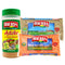Iberia Lentils Variety Pack and Adobo: Dry Lentils 12 oz, Red Lentils 12