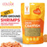 (7 (Pack 2)) Colour flavour Premium Quality Nigerian Dry Shrimp Crayfish powder Ounce