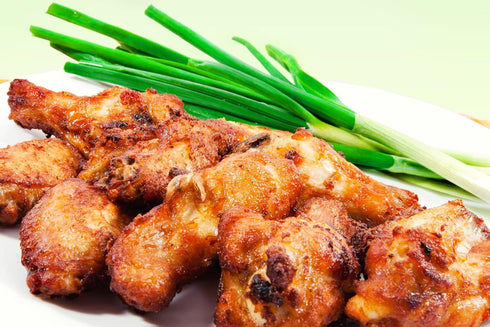 Premium British Sea Salt & Vinegar Wing Dust - Large Shaker, Calorie Free, Ideal for Crispy Chicken Wings!