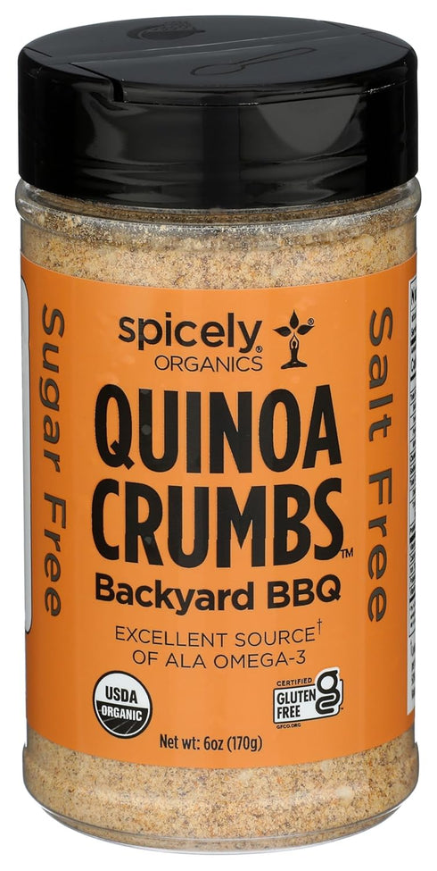 SPICELY Organics Organic Backyard BBQ Quinoa Crumbs