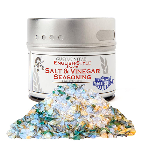 English-Style Savory Salt & Vinegar Seasoning | Gourmet Spice Mix | All