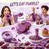 WGENGWU Premium Purple Sweet Potatoes & Ube Powder, Natural Ube Extract, Ultra-Fine Easy Dissolve Powder, Ideal