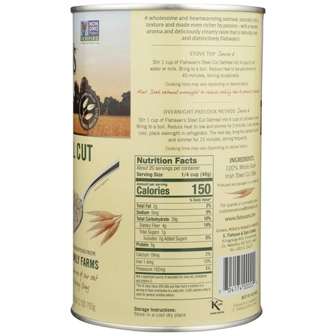 28 Flahavan's Oatmeal Irish, Ounce