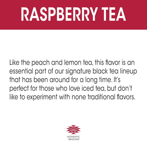 22 Oz (Pack 24) AriZona Raspberry Tea - Big Can, Fl