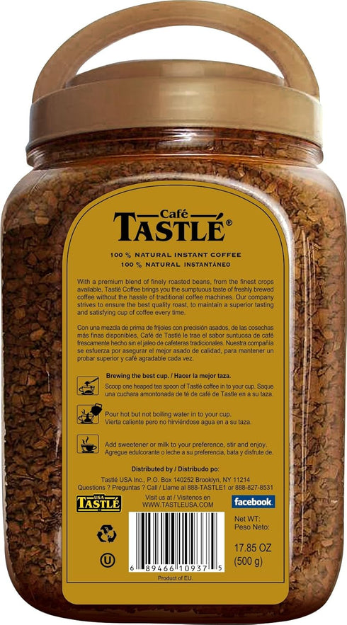 Caf TASTL 17.85 (COMINHKG059965) Cafe Tastle Gold Freeze Dried Instant Coffee, Ounce