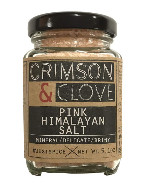 Set Salt & Peppers Gift by Crimson and Clove - Includes Aleppo Pepper, Urfa Biber Pepper, Black Hawaiian Salt & Pink