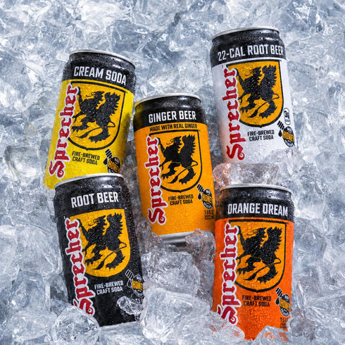 Sprecher 7.5 oz (10 Pack) Root Beer fl Mini Cans