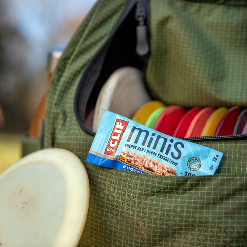 4g 0.99 oz. (20 Pack) CLIF BAR Minis - Chocolate Chip - Made with Organic Oats - Protein - Non-GMO - Plant Based