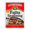 La Preferida Fajita Seasoning Mix (Bold Tex-Mex Spice Blend) for Chicken, Veggies & Steak – No MSG, Pack of 6.