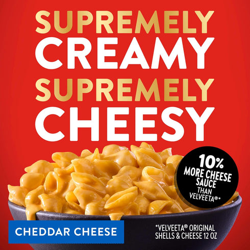 (Pack 4) Stouffer's Supreme Shells And Cheese, Cheddar_Cheese, Boxed Mac &_Cheese, Dinner Kit
