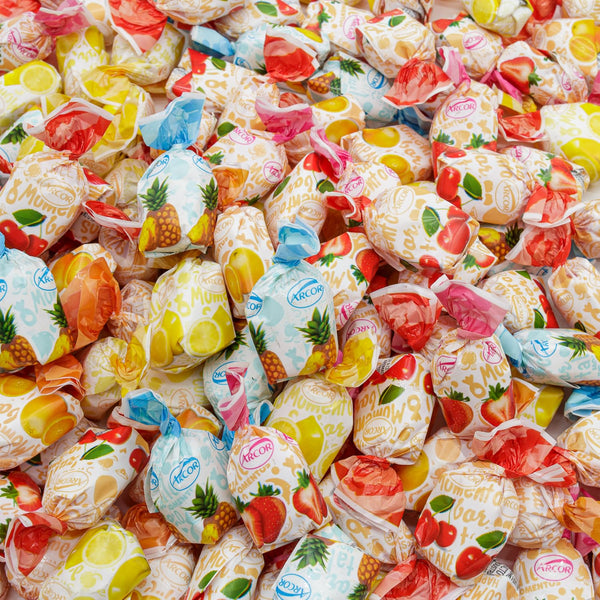 Arcor FRUIT FILLED Hard Candy 2 lb Individually Wrapped, Old Fashioned Bulk