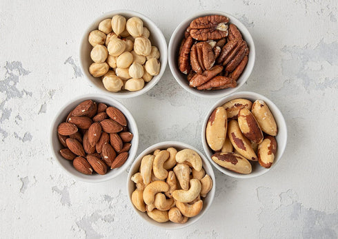 1 Filberts, Food to Live Deluxe Nuts Mix, Pound A Blend of Dry Roasted Pecans, Cashews, Almonds, Brazil Nuts