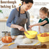 BICRET 2 Sourdough Starter Kit with Jar Complete Sourdough Bread Baking Supplies for Beginners, Includes Silicone