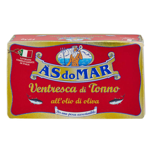 As Do Mar 4.4 oz (82 Yellowfin Tuna Belly Ventresca in Olive Oil, g)