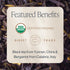 4 12+ Rishi Tea Earl Grey Supreme Tea - Organic, Caffeinated Loose Leaf Tea with Bergamot Oil and Top Grade Yunnan
