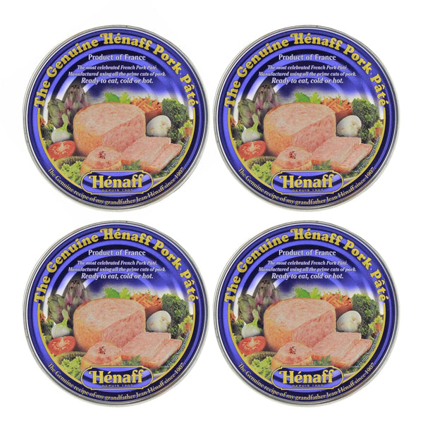 Hnaff Henaff Pork Pt 5.4 Ounce (154g), Ready-to-Eat Hot or Cold, Authentic French