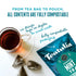 Teatulia Organic Mint Tea Bags - 50 Pyramid Sachet Teabags, Whole Leaf Mint Tea, Caffeine-Free