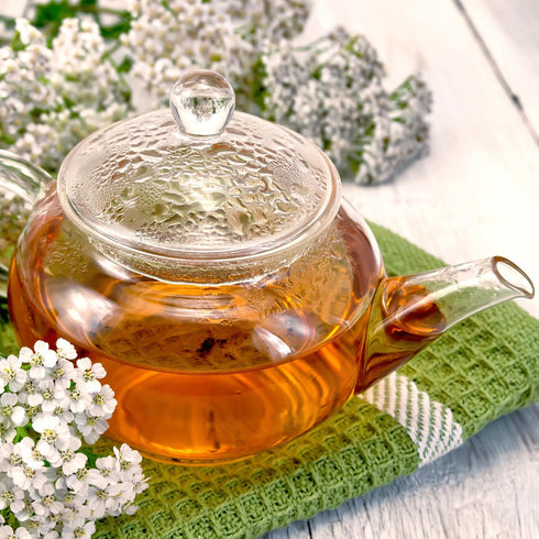 8 oz 227g, Alpi Nature Yarrow Tea Dried and Cut Yarrow Herb, Loose Leaf Tea for Herbal Infusion