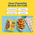 Frozen 8oz Feel Good Foods Three Cheese Mac & Cheese Bites Gluten-Free Vegetarian Appetizer