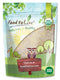 Food to Live Organic Old Fashioned Cornmeal Coarse, 4 Pounds Non-GMO, Whole