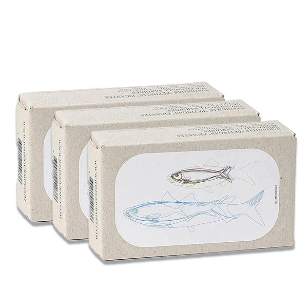 Jose Gourmet Spiced Small Sardines, 90g 3-Pack