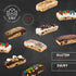 (8 Count) Gluten Free Palace Biscotti Gift Basket Assorted Gluten Free Mother's Day Biscotti Cookies for Mom & Wife