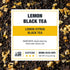 Tiesta Tea Lemon Black Tea, Loose Leaf Premium Blend, High Caffeinated, Brews Up to 25 Cups, 2 Ounce Pouch