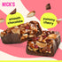 2g 5g (pack 12) 40.0 NICKS Keto Nut Bar Cherry Cashew Almond Chocolate, Keto Snack with Sugar & Net Carbs Low Carb