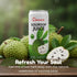 11.3 Oz (12-Pack) Omura Soursop Juice Drink with Pulp Fl | Refreshing Tropical Fruit Beverage | Graviola Guanabana